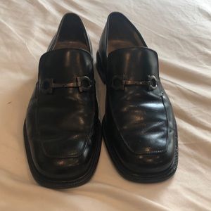 Salvatore Ferragamo Black Men’s Dress Shoes